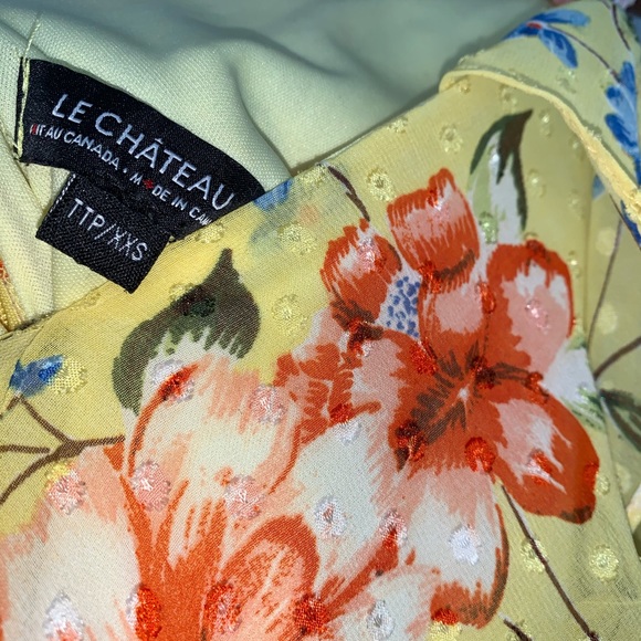 LE CHATEAU FLORAL DRESS - Picture 7 of 8
